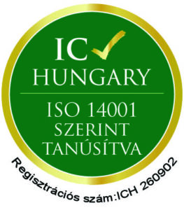 LOGI-STORE ISO 14001:2015 tanúsítvány